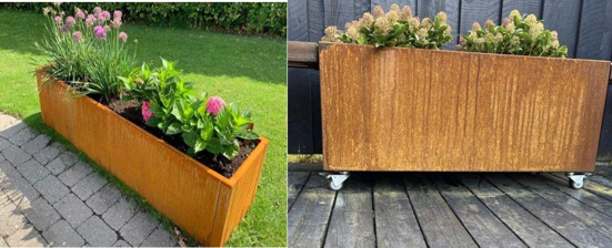 Eksempel 2 på plantekasser