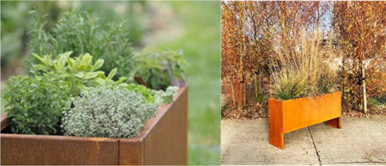 Eksempel 1 på plantekasser